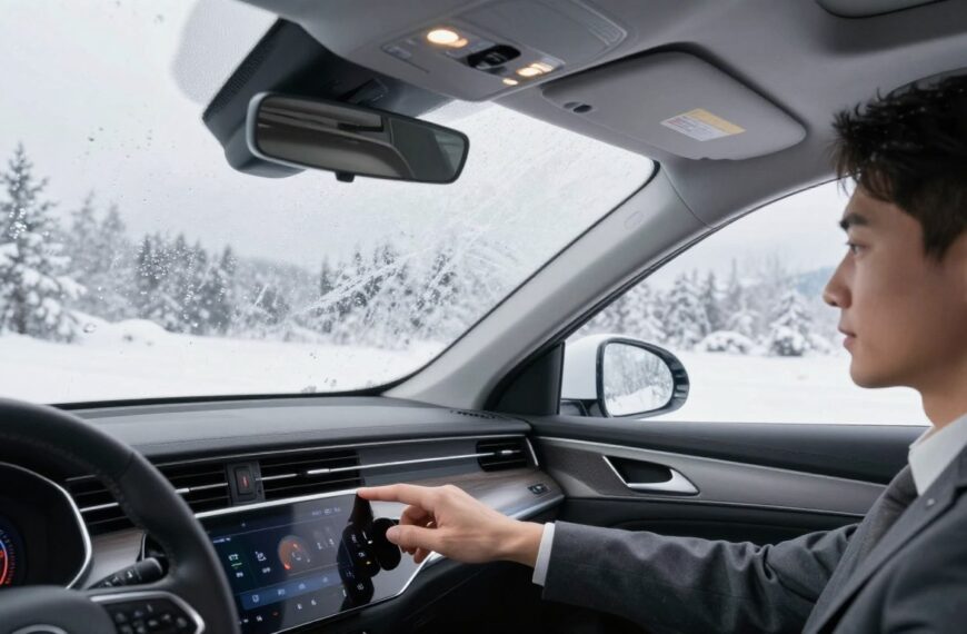 Jak jeździć na klimatyzacji zimą