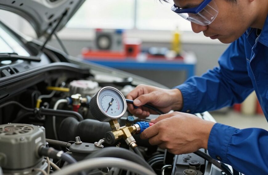 Jak sprawdzić czy klimatyzacja jest nabita